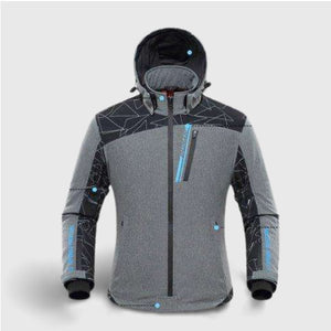 Blouson moto chauffant homme | VETCHAUD™ veste chauffante Vêtement-chauffant.com
