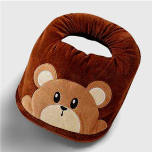 Chauffe pieds électrique | peluche hamster chauffe pied vêtement-chauffant