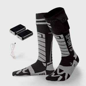 Chaussette chauffante espace montagne chaussette chauffante Vêtement-chauffant.com