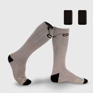 Chaussette chauffante homme chaussette chauffante Vêtement-chauffant.com
