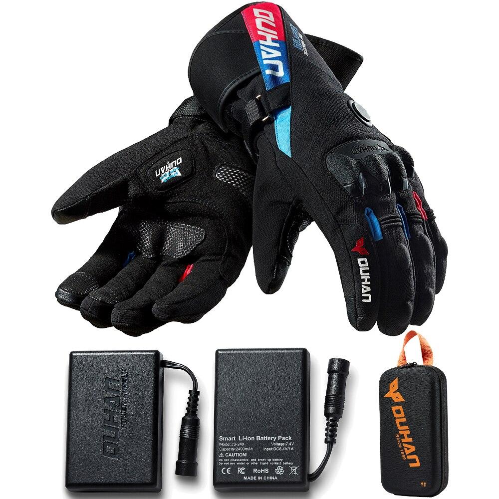 Gants moto chauffant homme1