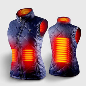 Gilet chauffant en coton pour femme Vêtement-chauffant.com