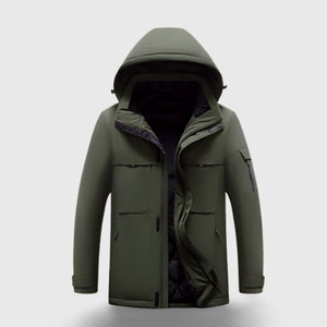 Manteau chauffant femme | VETCHAUD™ veste chauffante Vêtement-chauffant.com