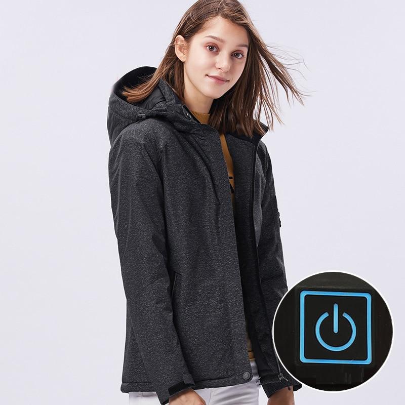 Veste chauffante pour moto femme