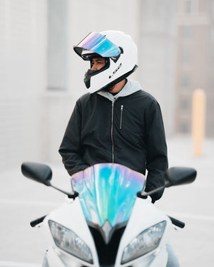 Blouson indispensable pour la moto - vetement chauffant