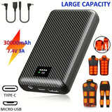 Batterie externe 30000 Mah pour veste chauffante - vetement chauffant