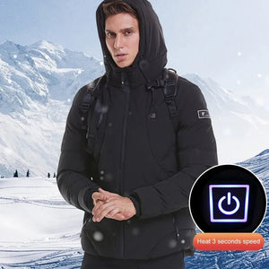 Blouson moto chauffant 5 zones étanche – vent et froid maîtrisés | VETCHAUD™ - vetement chauffant