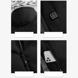 Blouson moto chauffant 5 zones étanche – vent et froid maîtrisés | VETCHAUD™ - vetement chauffant