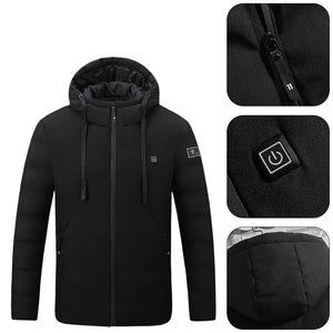 Blouson moto chauffant 5 zones étanche – vent et froid maîtrisés | VETCHAUD™ - vetement chauffant