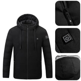 Blouson moto chauffant 5 zones étanche – vent et froid maîtrisés | VETCHAUD™ - vetement chauffant