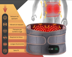 Ceinture chauffante et vibrante Vêtement chauffant 