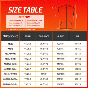 Doudoune chauffante étanche USB 5V 11 zones – polaire intérieure | VETCHAUD™ - vetement chauffant