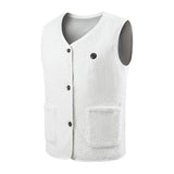 Doudoune chauffante hiver blanche – élégance hivernale et chaleur active | VETCHAUD™ - vetement chauffant