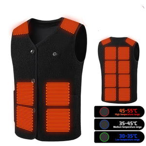 Doudoune sans manche chauffante homme 15 zones – liberté et chaleur | VETCHAUD™ - vetement chauffant