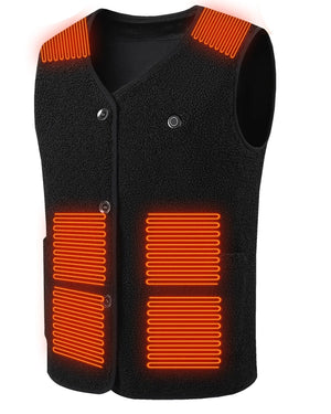 Doudoune sans manche chauffante homme 15 zones – liberté et chaleur | VETCHAUD™ - vetement chauffant