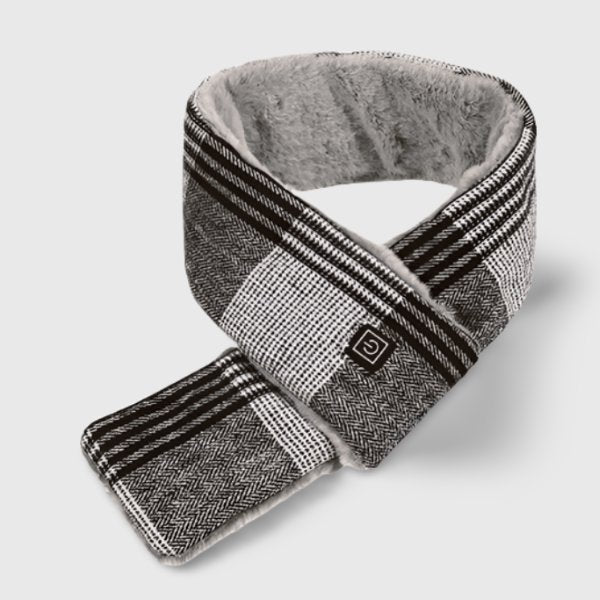 Écharpe chauffante quadrillé Vêtement-chauffant.com 