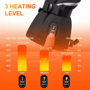Gants chauffants pour motoneige - vetement chauffant