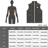 Gilet chauffant femme double contrôle en coton – 9 zones USB | VETCHAUD™ - vetement chauffant