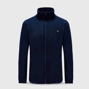 Gilet pull chauffant bleu unisexe – pull à résistances intégrées | VETCHAUD™ - vetement chauffant