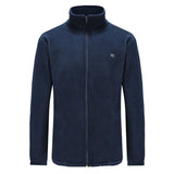 Gilet pull chauffant bleu unisexe – pull à résistances intégrées | VETCHAUD™ - vetement chauffant
