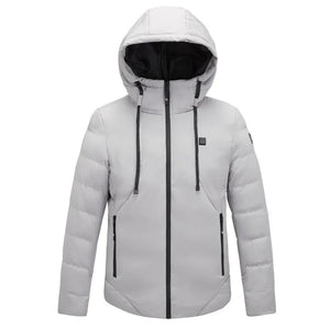 Parka chauffante 5 zones étanche – protection maximale jusqu'à 55°C | VETCHAUD™ - vetement chauffant