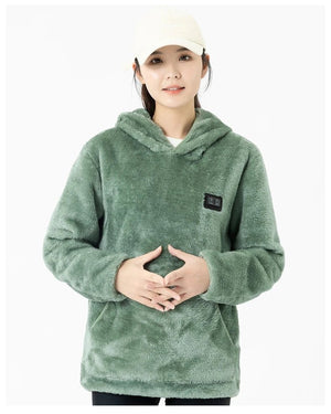 Pull plaid chauffant - vetement chauffant