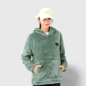 Pull plaid chauffant - vetement chauffant