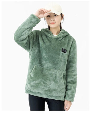 Pull plaid chauffant - vetement chauffant