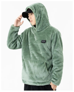 Pull plaid chauffant - vetement chauffant