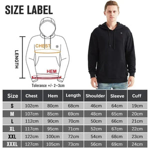 Pull sweat chauffant - vetement chauffant