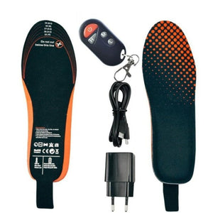 Semelles chauffantes rechargeables sans fil - vetement chauffant