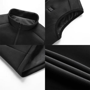 Veste chauffante de travail 9 zones étanche – professionnels extérieur | VETCHAUD™ - vetement chauffant