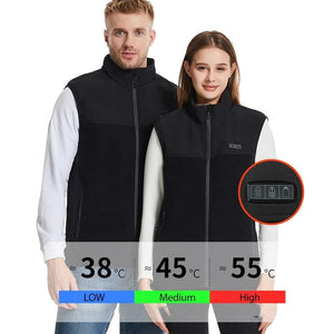 Veste électrique chauffante 13 zones – jusqu'à 45°C par –20°C | VETCHAUD™ - vetement chauffant