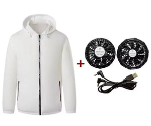 Veste Refroidissante à Ventilateur - vetement chauffant