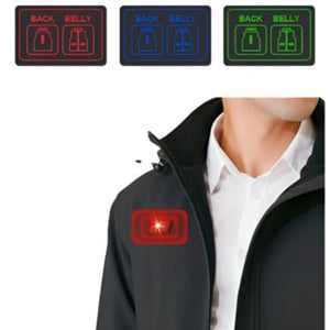 Anorak chauffant femme 3 zones – chaleur et protection légère en hiver | VETCHAUD™ - vetement chauffant