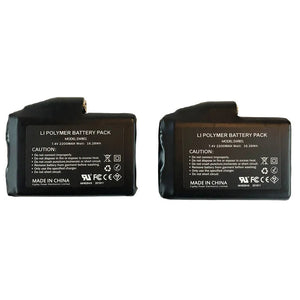 Batterie Lithium polymère 7.4 V, 2200 MAH - vetement chauffant