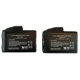 Batterie Lithium polymère 7.4 V, 2200 MAH - vetement chauffant