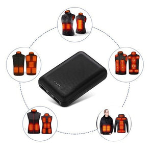Batterie pour veste chauffante 10000mAh - vetement chauffant
