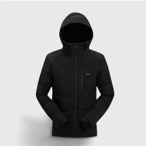 Blouson chauffant 4 zones – chaleur ciblée pour l'hiver en ville | VETCHAUD™ - vetement chauffant