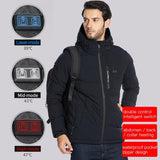 Blouson chauffant 4 zones – chaleur ciblée pour l'hiver en ville | VETCHAUD™ - vetement chauffant