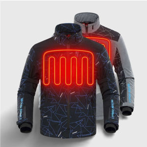 Blouson chauffant moto homme – balades hivernales sans le froid | VETCHAUD™ - vetement chauffant