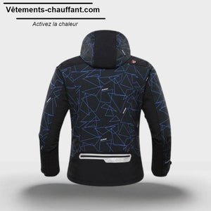 Blouson chauffant moto homme – balades hivernales sans le froid | VETCHAUD™ - vetement chauffant
