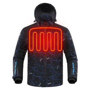 Blouson chauffant moto homme – balades hivernales sans le froid | VETCHAUD™ - vetement chauffant