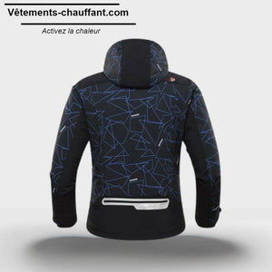 Blouson chauffant moto | VETCHAUD™ veste chauffante Vêtement-chauffant.com 