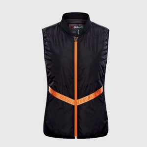 Blouson chauffant sans manche noir 3 zones – bras libres en hiver | VETCHAUD™ - vetement chauffant