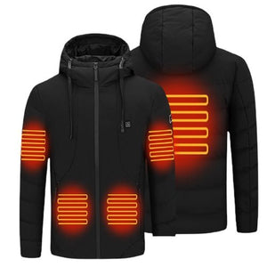 Blouson moto chauffant 5 zones étanche – vent et froid maîtrisés | VETCHAUD™ - vetement chauffant