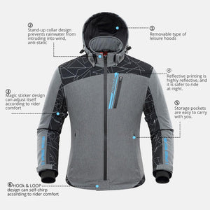 Blouson moto chauffant homme – rouler en hiver sans renoncer à la moto | VETCHAUD™ - vetement chauffant