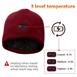 Bonnet chauffant pour l'hiver | VETCHAUD™ - vetement chauffant
