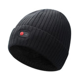 Bonnet chauffant USB bonnet chauffant Vêtement-chauffant.com Noir 