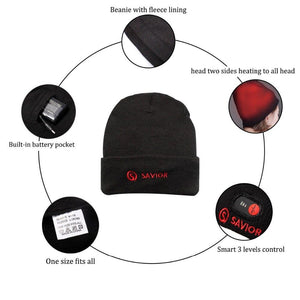 Bonnet réchauffant | VETCHAUD™ - vetement chauffant